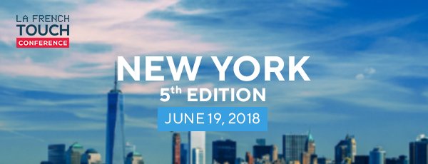 FrenchTouchConf's tweet image. But if you are really interested in #EuropeanTech, you can also take your ticket for La French Touch New York for this year it will have a #EuropeanTouch!
bit.ly/2pTnFFf
#Europe #NYC #LFTCNYC2018 #LFTC