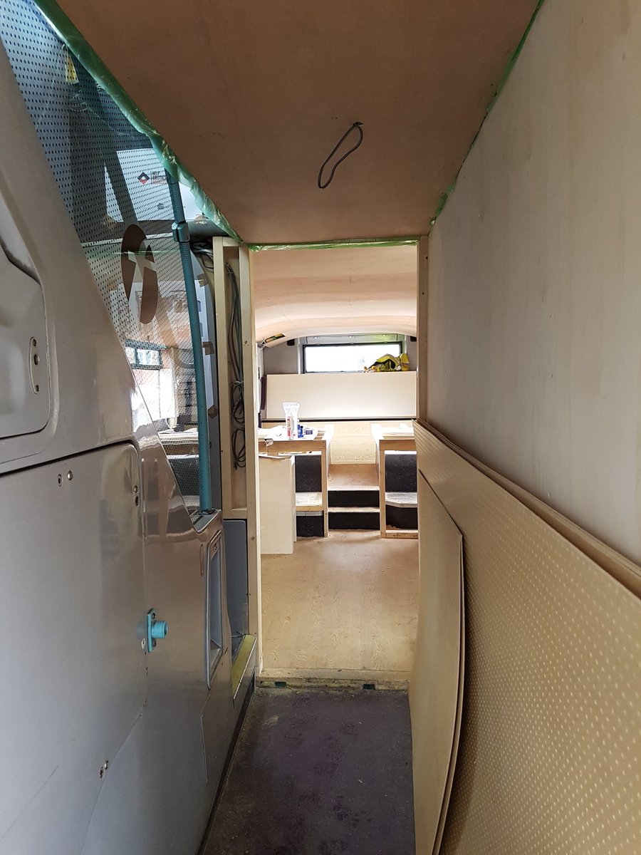 HBHomeless's tweet photo. We are overwhelmed by the incredible hard work @bray_slaughter are putting into our #homeless #bus #conversion . Thank you so much. Very impressed! 

#volunteers #goodpeople #love #bristol #Community https://t.co/o5wZP6QPmz