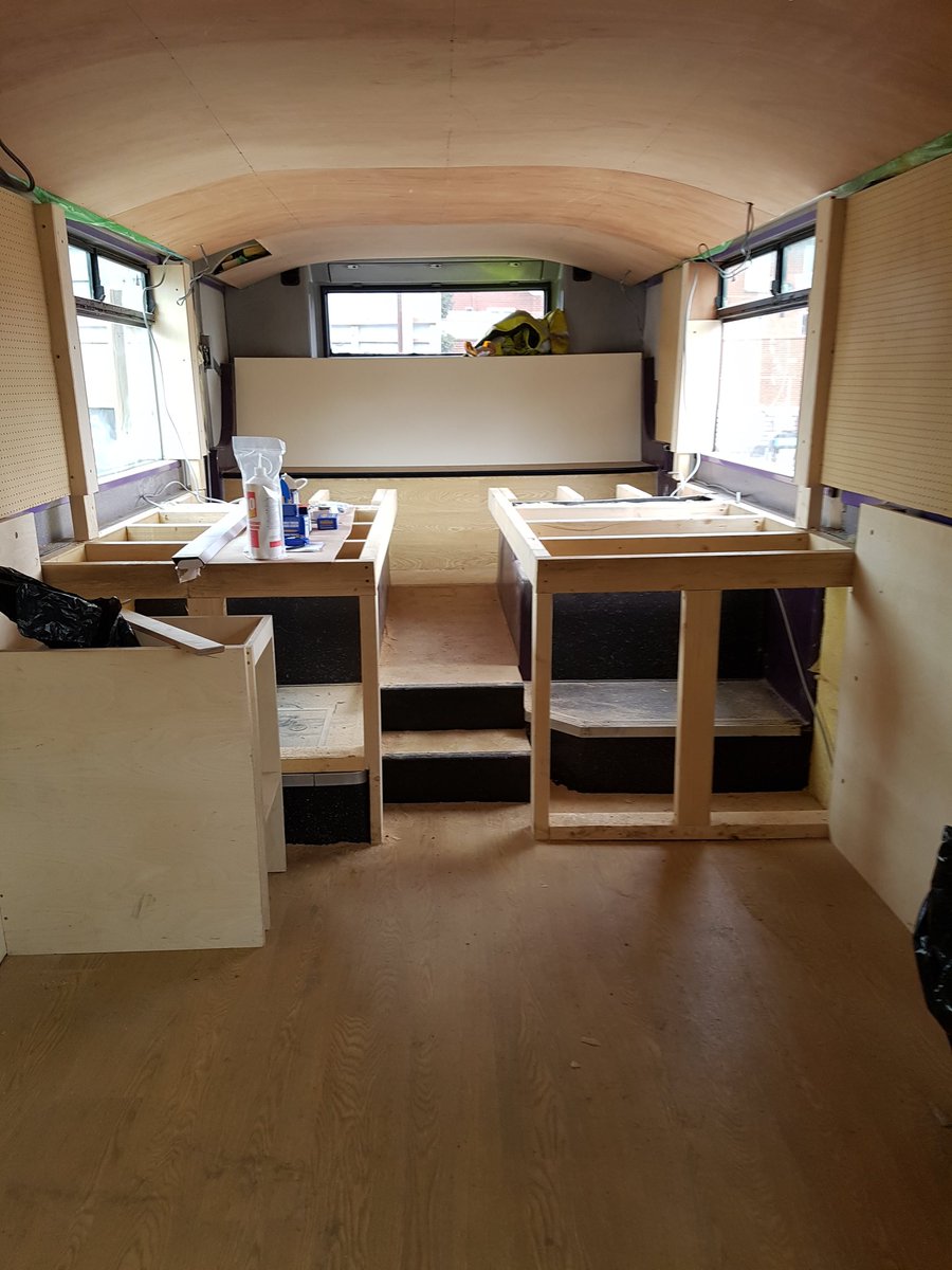 HBHomeless's tweet photo. We are overwhelmed by the incredible hard work @bray_slaughter are putting into our #homeless #bus #conversion . Thank you so much. Very impressed! 

#volunteers #goodpeople #love #bristol #Community https://t.co/o5wZP6QPmz