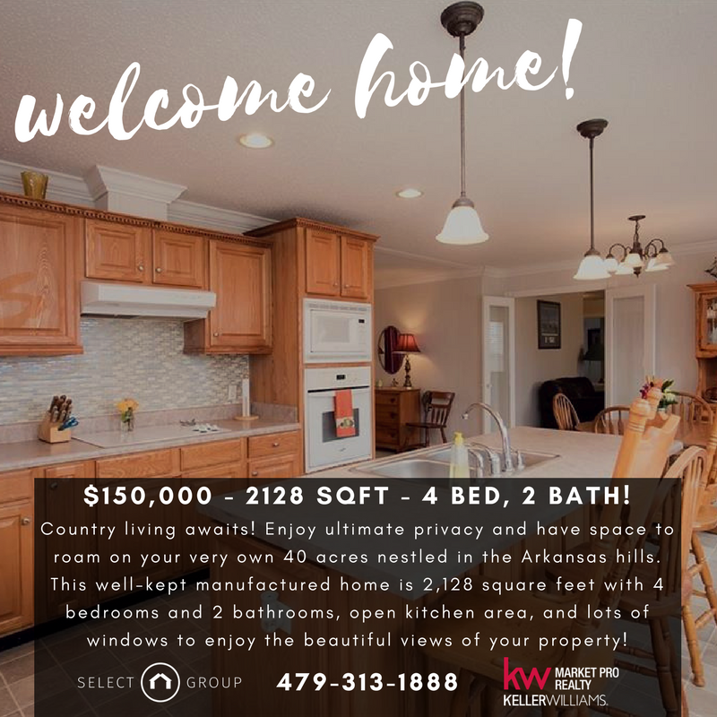 NWASelectRealty's tweet photo. Welcome home! Could this be the perfect home for you? https://t.co/I0p3CuvPPg #nwa #ozarks #ownland https://t.co/97mviPfpyv
