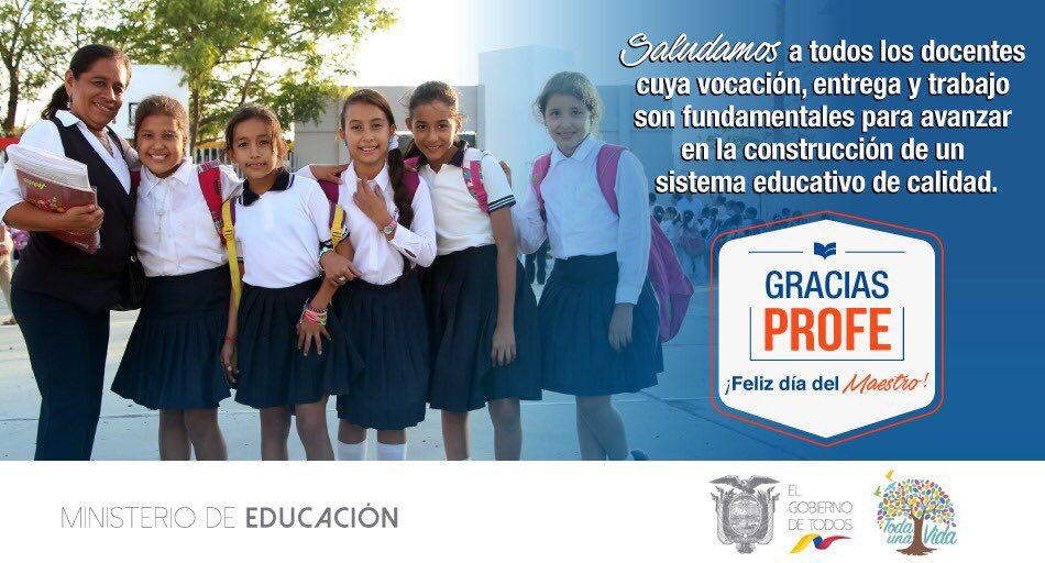 justPol's tweet photo. Saludamos a todos nuestros docentes en su día. Un abrazo fuerte y nuestro reconocimiento por su esfuerzo y entrega a su grandiosa labor! #GraciasProfe #DíaDelMaestro https://t.co/iQ4e51Q6ib