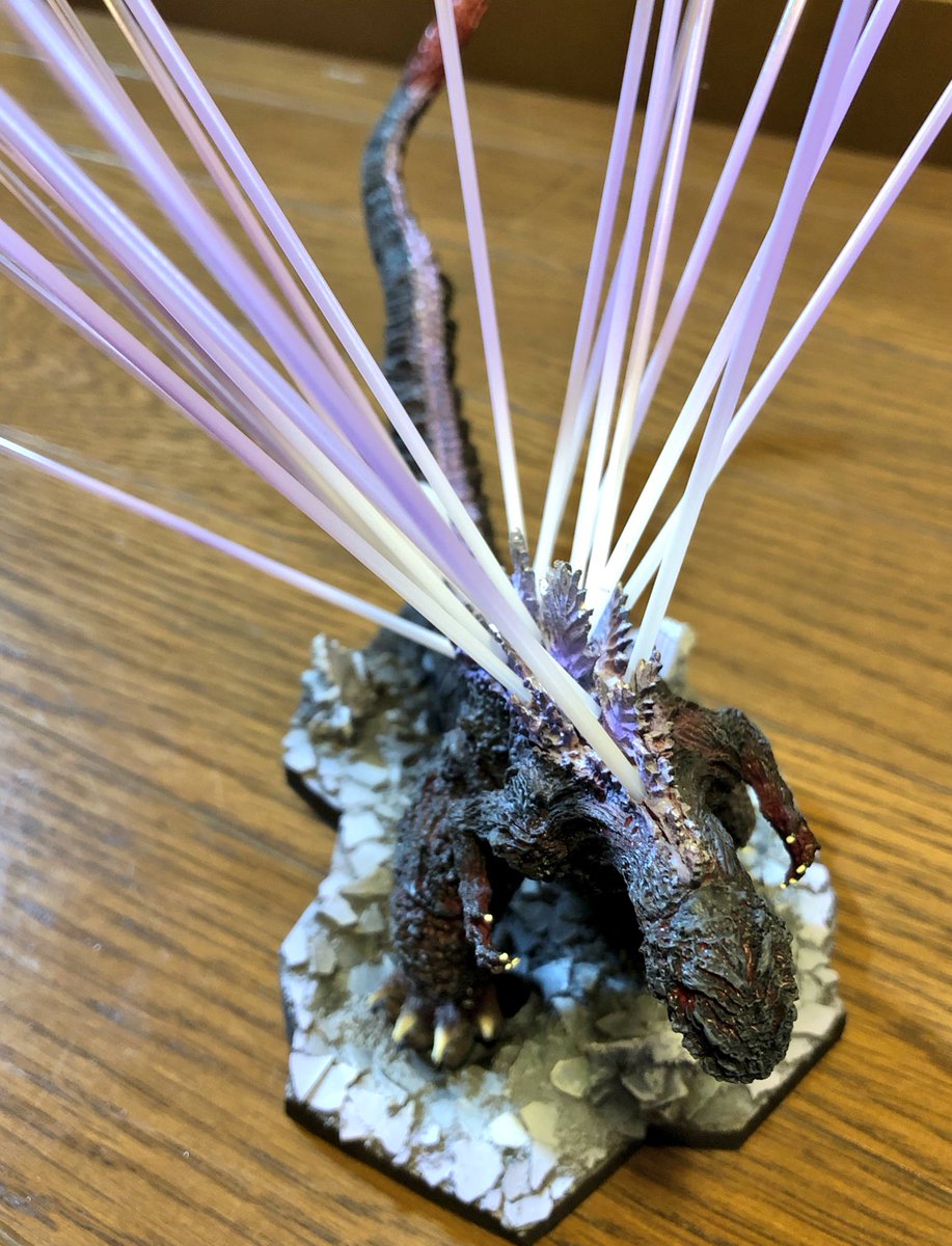 Godzilla… まさに神の化身ね。 CAST ゴジラオーナメント特撮大百科