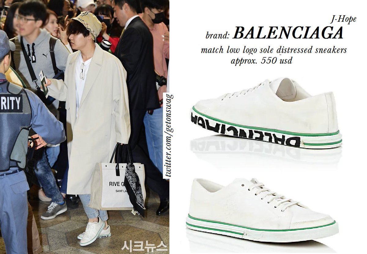 bts jhope balenciaga shoes