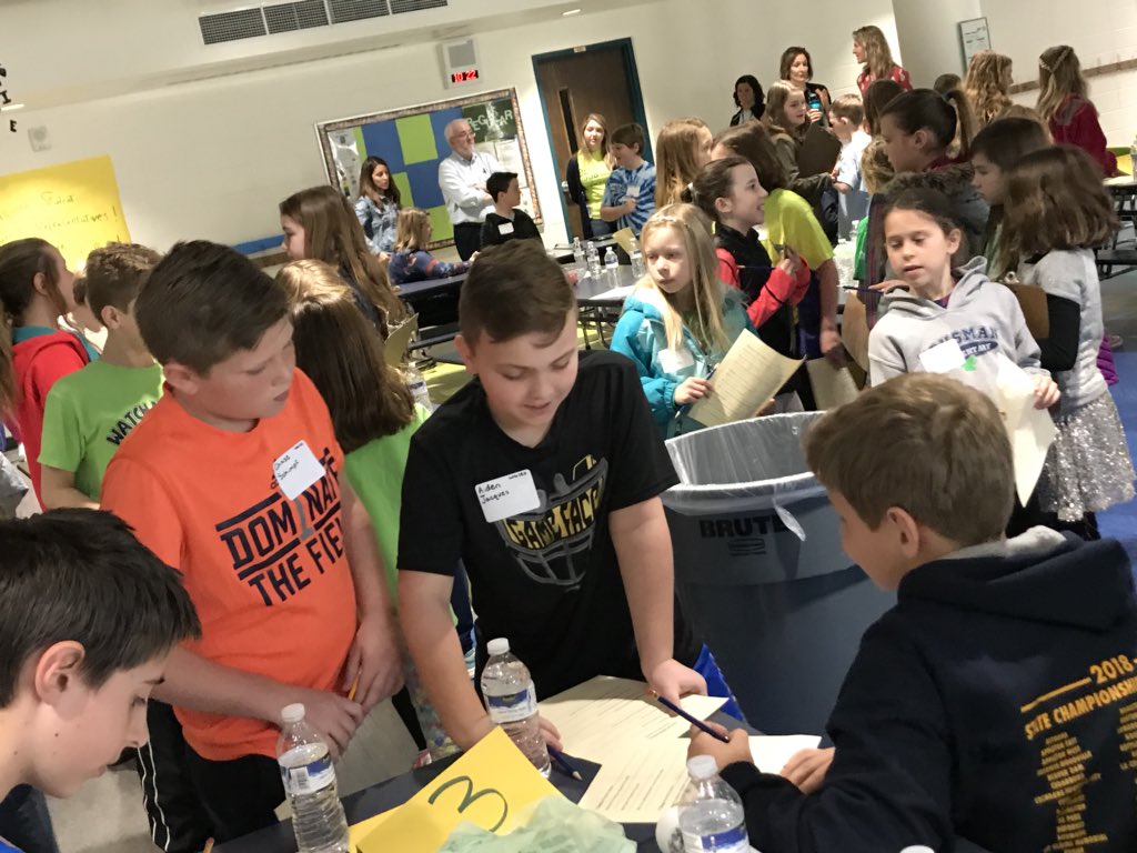 The potential in the room was inspiring!  These kids are making positive things happen!  District-wide Elementary Student Council Summit!  #kmdistrict  #keeponleading <a href="/kmdousman/">Dousman Elementary</a> <a href="/kmcushing/">Cushing Elementary</a> <a href="/kmwales/">Wales Elementary</a> <a href="/KMExplore/">KM Explore</a>