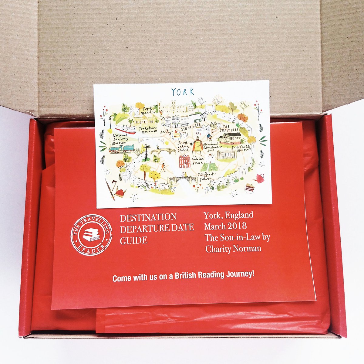 thetravread's tweet photo. March box reveal! Details coming up very soon. And a chance to win a box!
#unboxing #win #Giveaway #reveal #Unbox #travel #travelwithbooks #giftsforher #buybritish #britishexperience #giftbox #love #Book #read #Reading #York #englishexperience #England #loveengland https://t.co/4zjyxf6TuQ