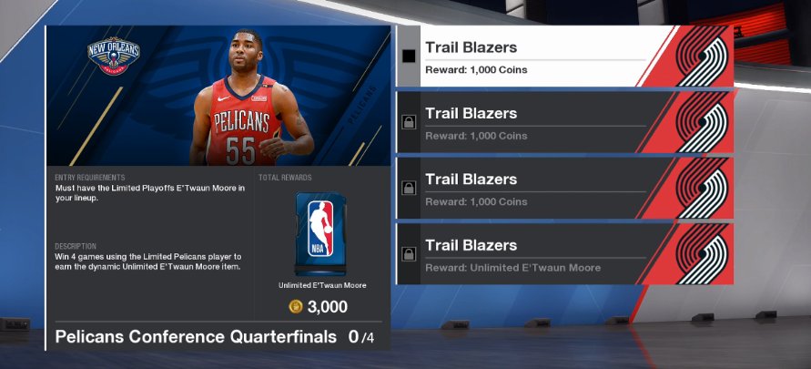jordan23ww's tweet photo. @EASPORTSNBA @NBALIVE_UT @NBALiveMovement @NBALiveOfficial @NBALiveBR @JoystickJocks Today in LUT! #PlayoffsRound1Solos #RookieLadderSolo #RookieLadderPacks Tweet 2 of 5 https://t.co/SmlGH1cE3i