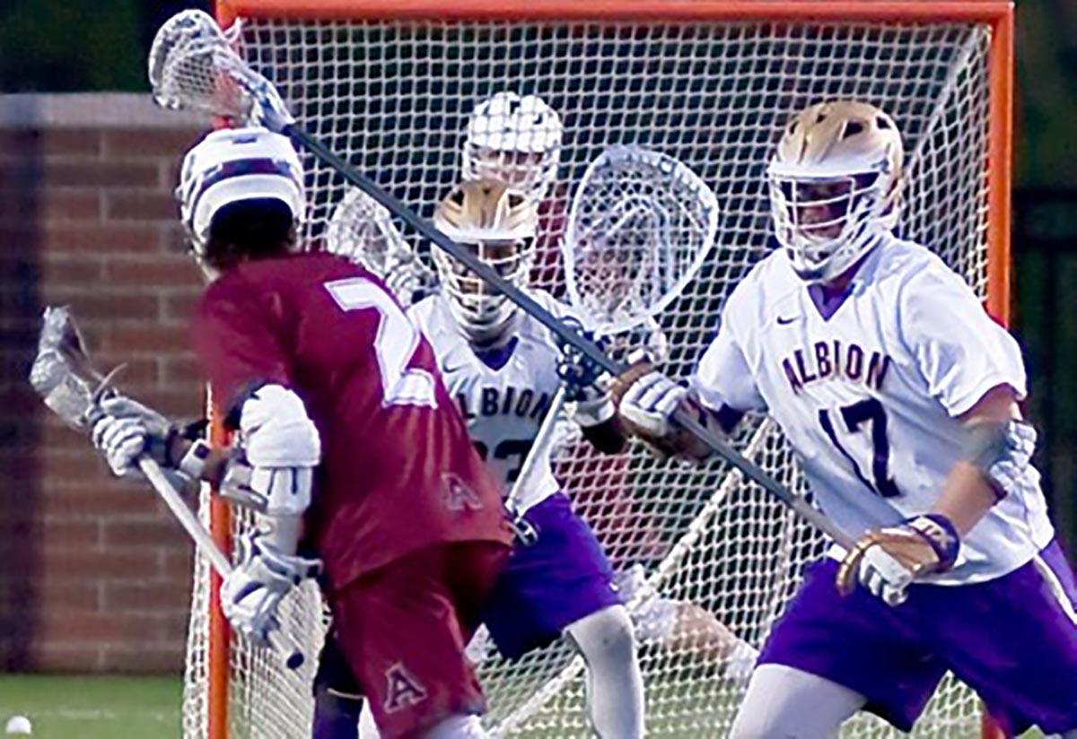 NCAALAX's tweet photo. .@Albion_MLax senior defender Dave Brown prepares for life after lacrosse.

👉 https://t.co/bUtiY9Ww6c https://t.co/9UNOeUnO3K