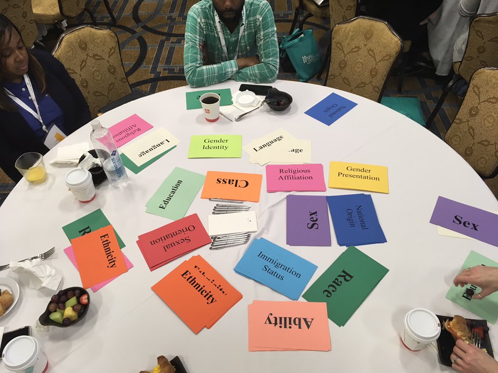 PaulForbesNYC's tweet photo. @cwinkfield 👀 who I met this morning at #NPEA2018...Rachel!! 😊 Clearly good people know good people 👏🏾

Rachel and Nicole from @U_Engage facilitated a wonderful session, "Exploring Power, Privilege, and Empathy as College Access Providers" https://t.co/vCUWQaHvra