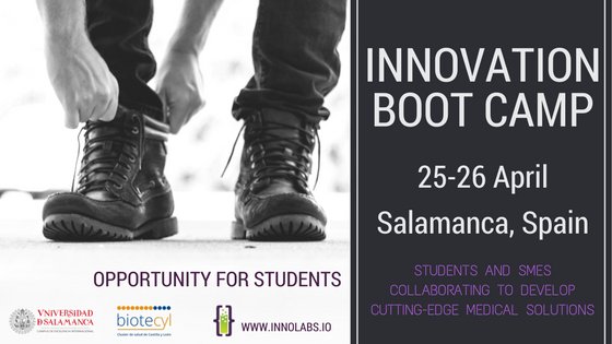 BIOTECYL's tweet photo. Estudiantes de #TIC #biotech #Salud
- Recibid capacitación gratuita de #CreativeThinkingProcess #IdeaBuilding,
- Haced Networking profesional
- Colaborad con una PyME en un proyecto innovador
Registraos en el #InnovationBootcamp de @Innolabs_EU
Más info: https://t.co/dqoupQwdgV https://t.co/XN5KQDtaJw
