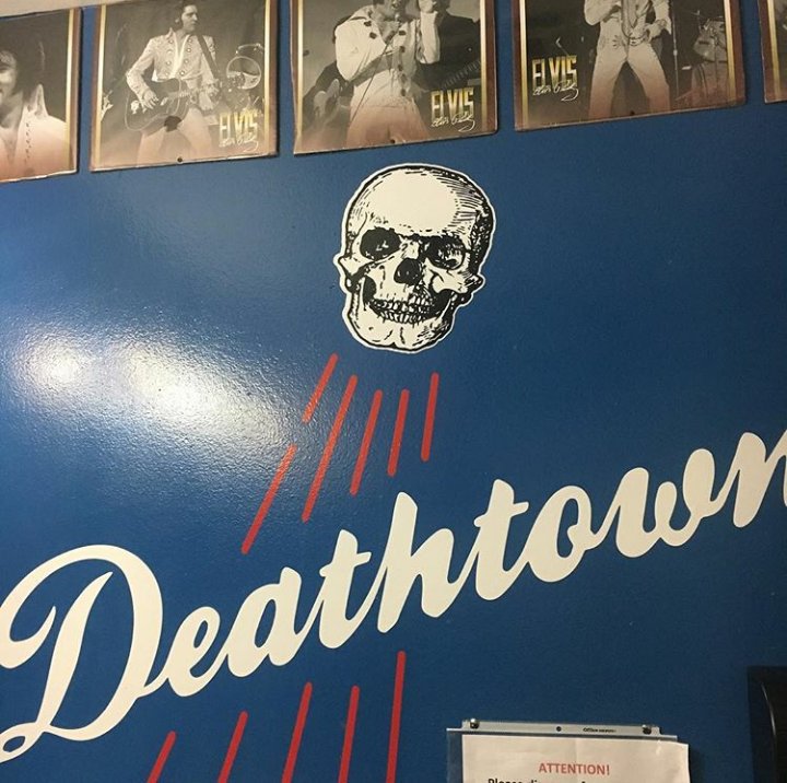 Happy Friday the 13th Pee'rs .. <a href="/korvptvs/">museum of death</a> - Hollywood, CA .. posted by <a href="/kellbott/">Kelly</a> on Instagram #whatIseewhenIpee