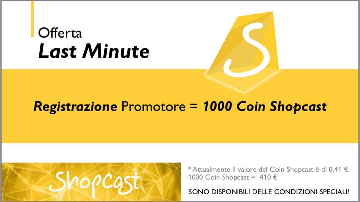 Shopcastoff2018's tweet photo. 👉 https://t.co/7O6SrjBBJv 👈PRE-ICO
#SPONSOR : #SAMSUNG #HUAWEI  #AUDI #CARREFOUR #LEVIS #ARMANI #NXT #CITTAFIERA #Converse #LOUISVUITON &amp; More...
HARDCAP:100.000.000€
PRICE TODAY:0,50€.
@coinbase
@icoalert
@blockchain
@MuhTaufal 
@airdrop 
@filgaia 
@air_drop_2018 
 🔝🔝🔝🔝 https://t.co/QdmVbPg6X9