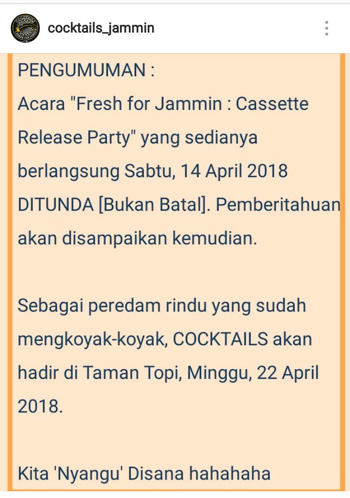 Sementara D.I.T.U.N.D.A