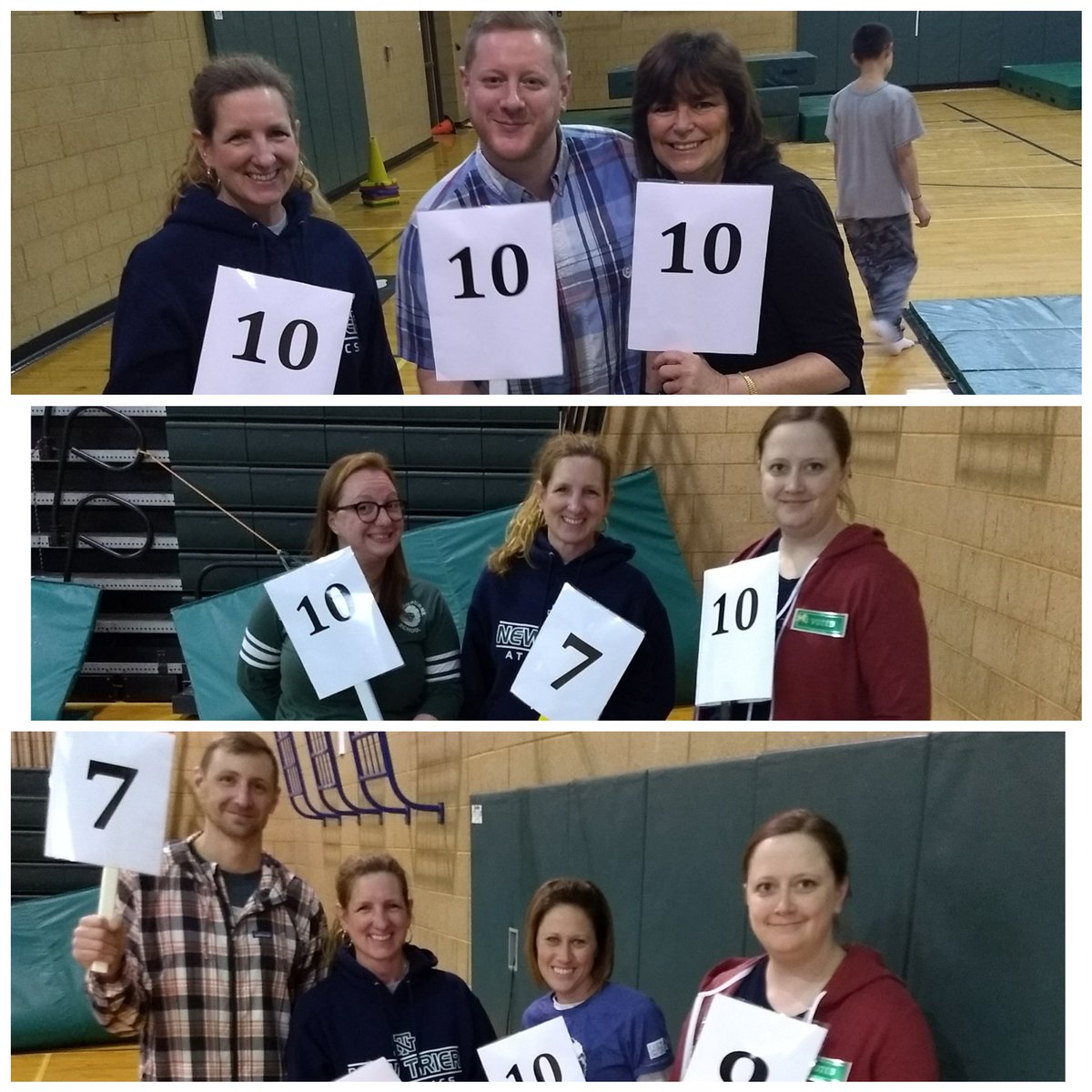 andybecker56's tweet photo. The best guest judges ever. Thanks for a fun day! #cwpride36 #d36 @lookitup1514 @_maggie_coyne_ @NoahJMadden https://t.co/CLIlyh7jW1