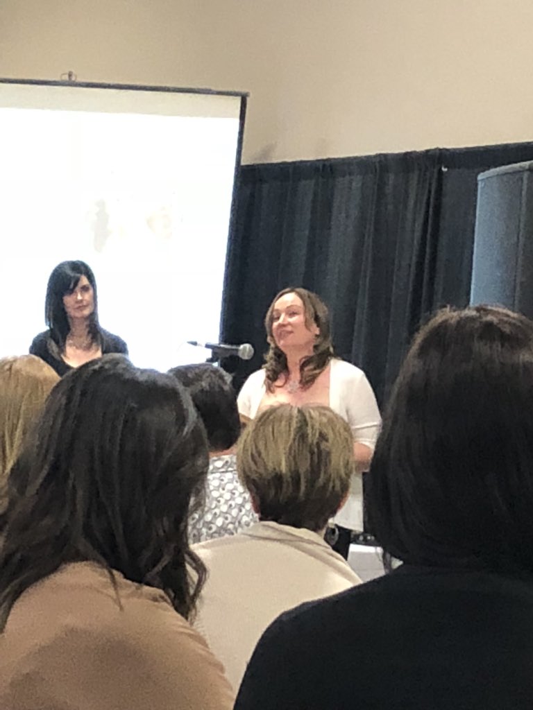 Our new WIB Inspire Award winner Tracy Stroud. #WIBInspire #welldone