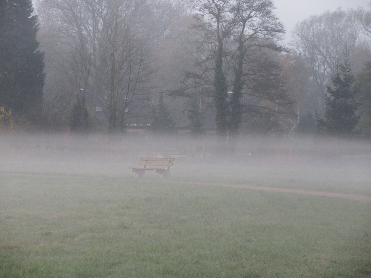tonnymorsink's tweet image. #weatherhumor  A #lazy #fog  Sitting on a ... bench !!  Early in the morning!!   @StormHour @ALageschaar @EarthandClouds @CumbriaWeather @NLWeerFoto  @MeteoGroupWeer @janvissersweer @weeronline @BuienRadarNL @Weerplaza @WilliamHuizinga  @whoebert @ACloudReporter @CloudPowder