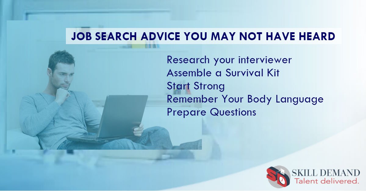 SkillDemand's tweet image. #Skilldemand #Jobsearchadvice you may not have heard 
#Interviewresearch #BodyLanguage #InterviewPreparation  #InterviewQuestions #CareerCoach  #jobinterviewtips #interviewpractice  #interviewadvice #JobSearchSkills  #crackinterview #jobinterviewexamples goo.gl/xmG1CZ