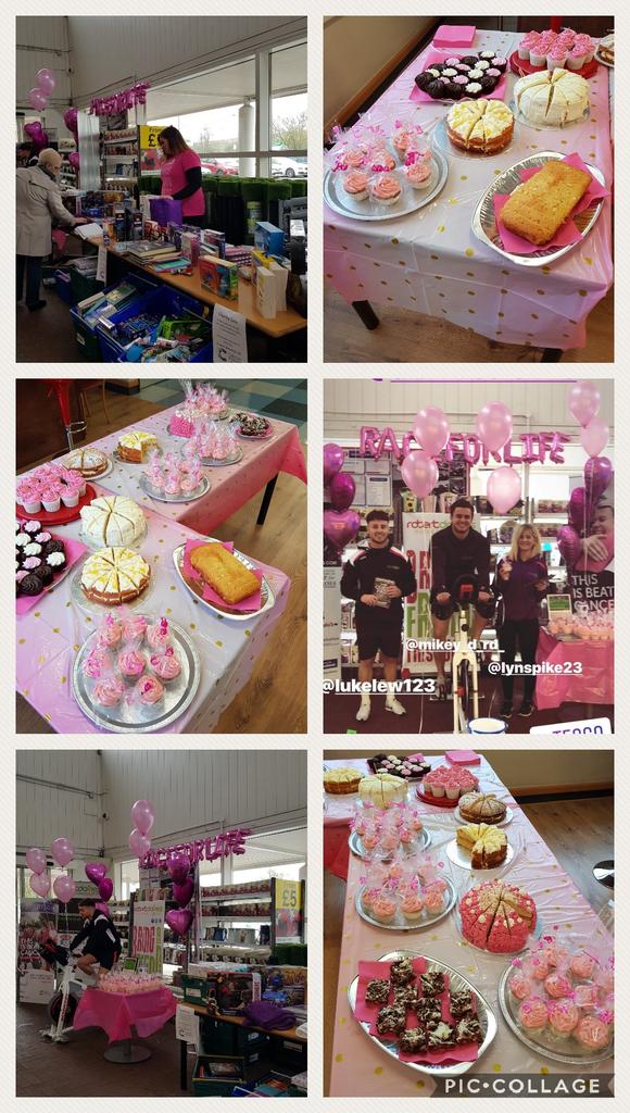 Fantastic start to our fundraising and Race for Life promotion weekend. Big thank you to <a href="/RDHandFitness/">RD Health + Fitness</a> for helping us raise £604.11 today for <a href="/CR_UK/">Cancer Research UK</a> <a href="/LlanelliTesco/">TescoLlanelli</a> <a href="/CRUKEventsWales/">CRUK Events Wales</a> <a href="/RDHandFitness/">RD Health + Fitness</a> #cancerresearchuk
#RaceforLife