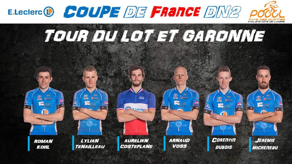 POCCL_dn2's tweet photo. Direction la première Coupe de France DN2 au tour du Lot et Garonne! #ffc #dn2 #CoupedeFrance #cyclisme #ELeclercOLonne https://t.co/hGlrE2uu6X