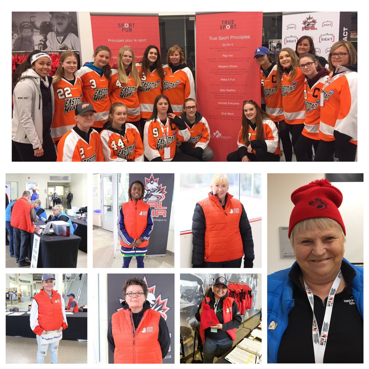 ringettecanada's tweet photo. High fives to the amazing volunteers who have worked tirelessly to organize the 2018 Save-On-Foods Canadian Ringette Championships and make sure everything runs smoothly. If you are at the event, please take the time to thank a volunteer. 
#CRC2018
@CRC2018Winnipeg https://t.co/NoqVEiwbSw
