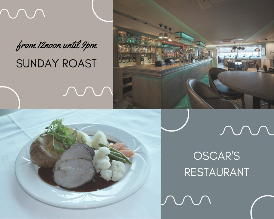 Every picture tells a story what more do we need to say....Sunday Roast at Oscar's 01475 687200 - Brisbane by the Sea