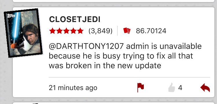 ToppsSenate's tweet image. Obviously not THAT busy .