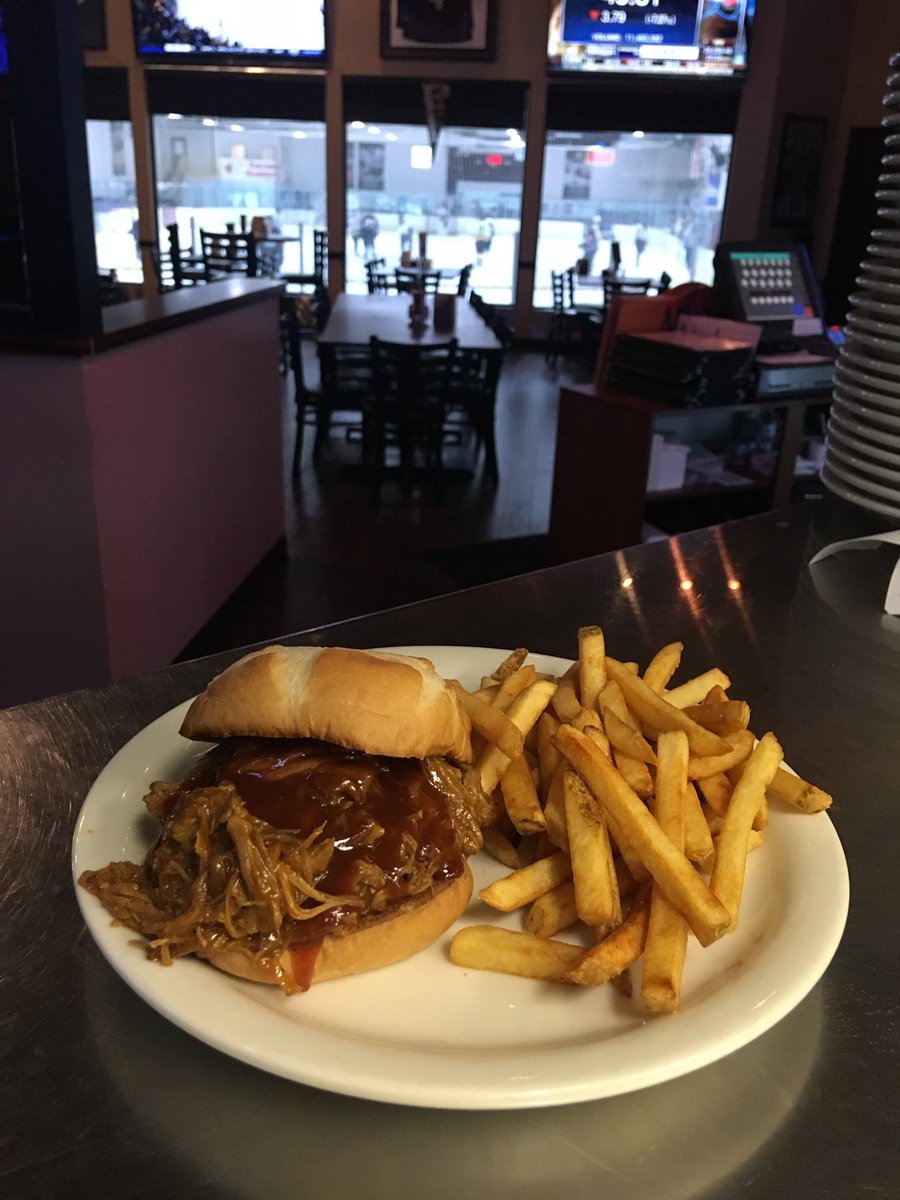 Brooksys1's tweet image. BBQ pulled pork todays special