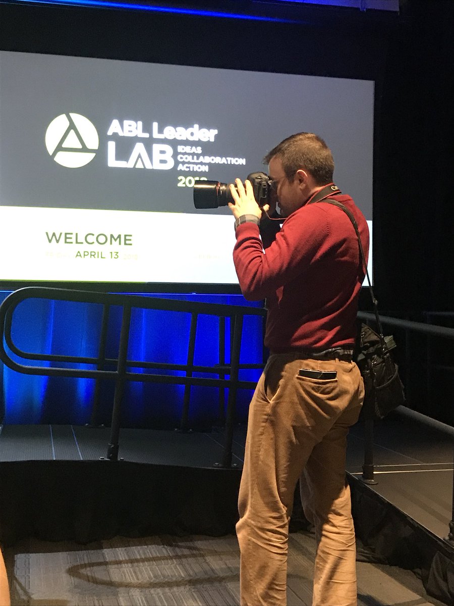 jessemermell's tweet image. It wouldn’t be an @AllianceBL event without @ericvhaynes taking pictures! 📷 #LeaderLab