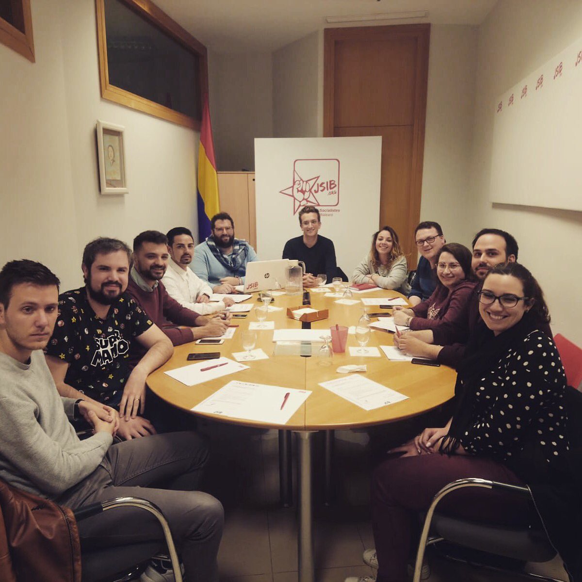 jsibalears's tweet image. Començam el cap de setmana de #socialismeafectiu amb la reunió de la nostra Comissió Executiva Nacional: anàlisi de la situació política actual i anàlisi del treball preparatori de la #COPO2018 #jsib #jse @JSE_ORG