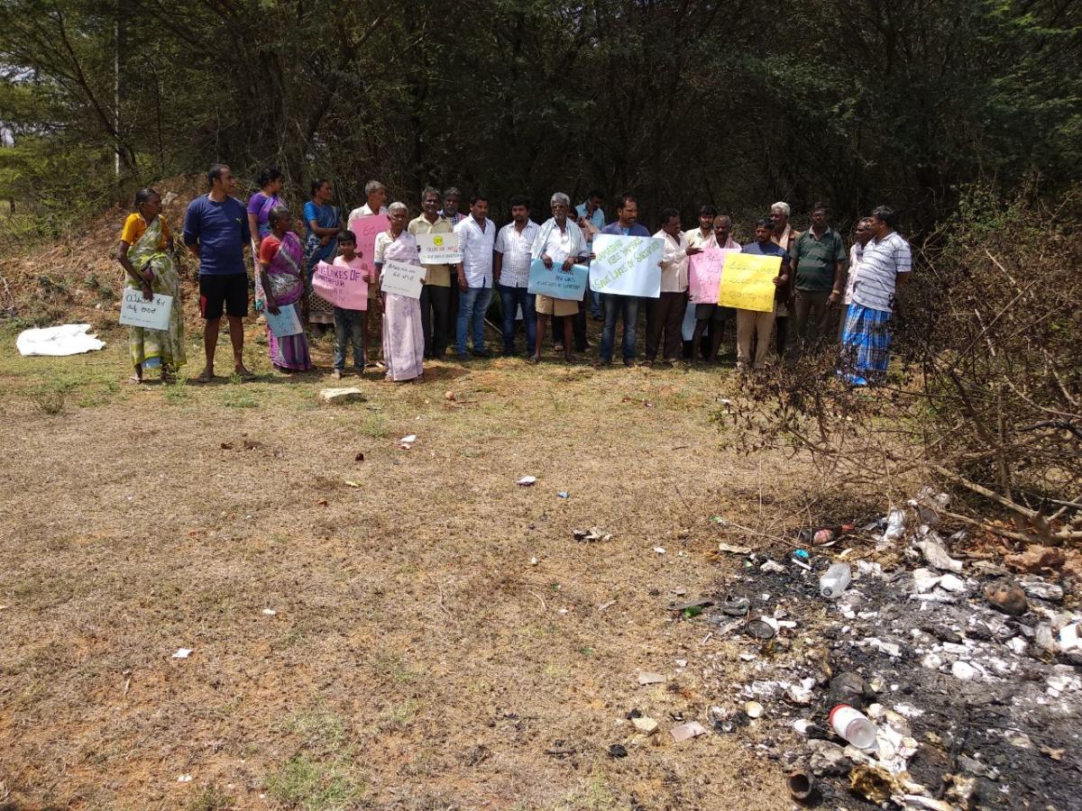 Sarjapur Rd residents protest against encroachment of lakes dlvr.it/QPS6H8