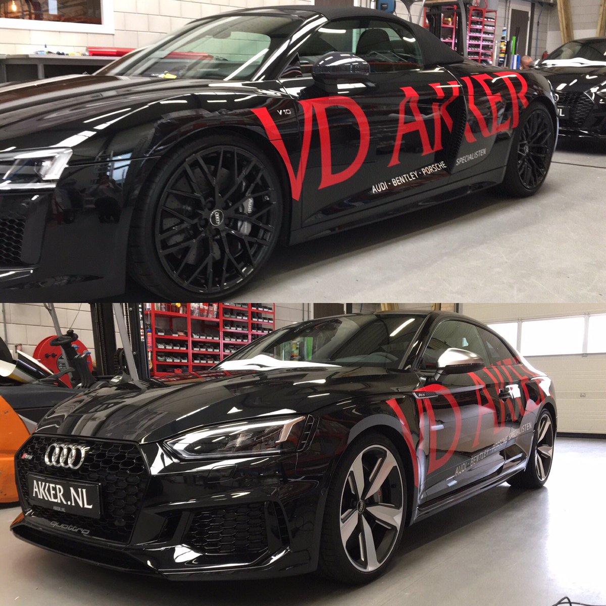 Akkernl's tweet image. Wie spot ons morgen?  📸

#springevent #r8 #rs5