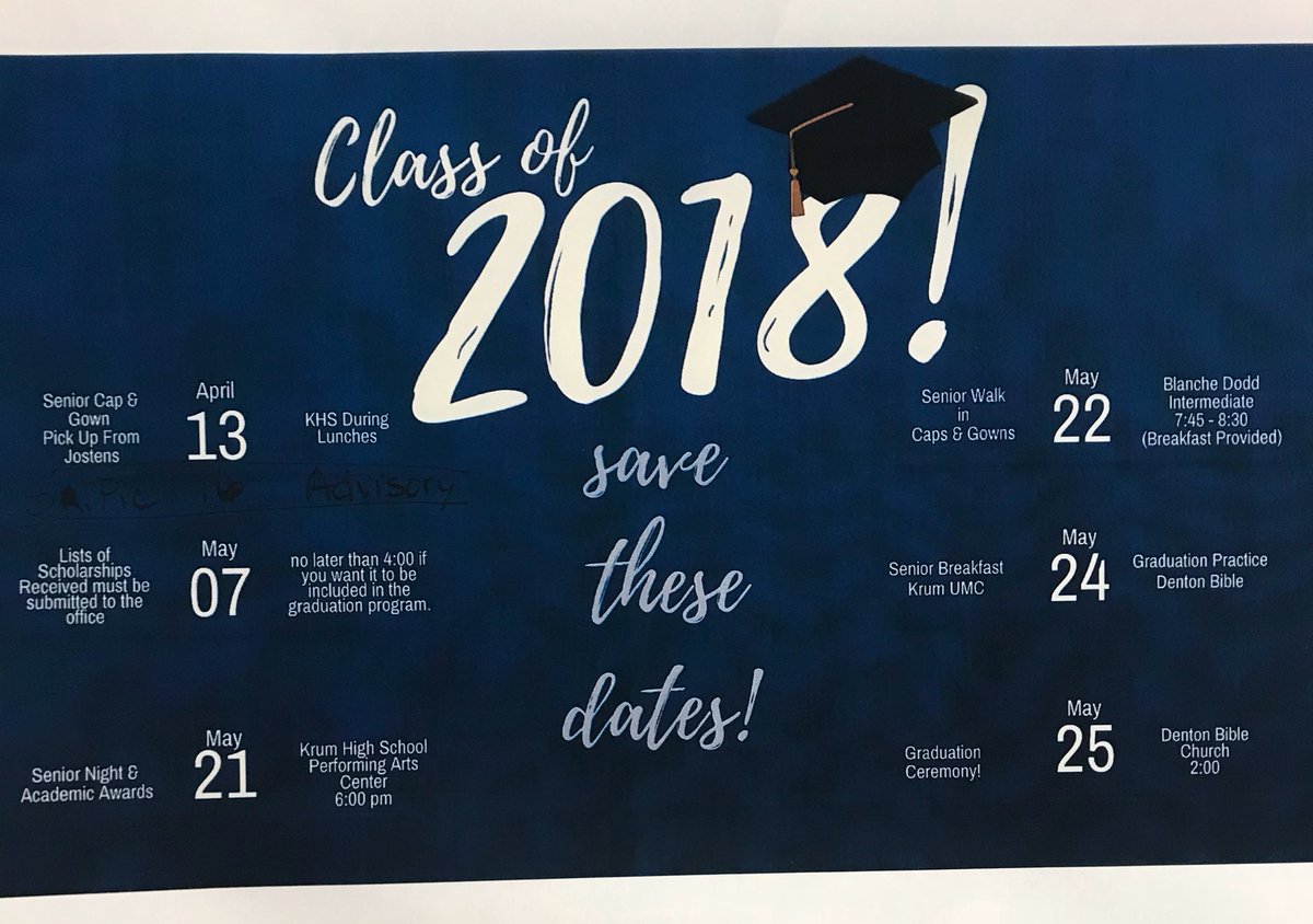 JostensJRay's tweet photo. Itβs your turn @KrumHighSchool #Classof2018 #GraduationEssentials β€οΈ the visuals #C2G #Congratulations πβοΈππ π https://t.co/tzWpfKRahS