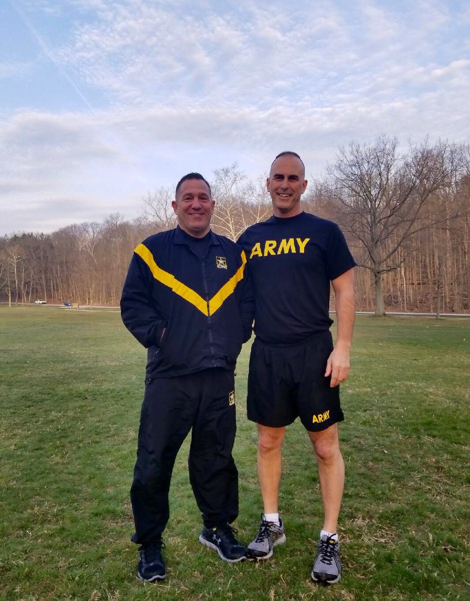 USAREC_Clev_CSM's tweet photo. Last official APFT as a Soldier in the Army.  First of many lasts in the months to come... it’s starting to set in.......  🇺🇸#Rockstars https://t.co/RXH7vZoXqb