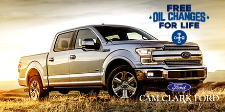 Cam_Clark_Ford's tweet image. Purchase or lease any new or used vehicle from Apr 13-30 and all your oil changes are FREE -- for life!! #AprilPromo #Free #Airdrie #YYCDeals