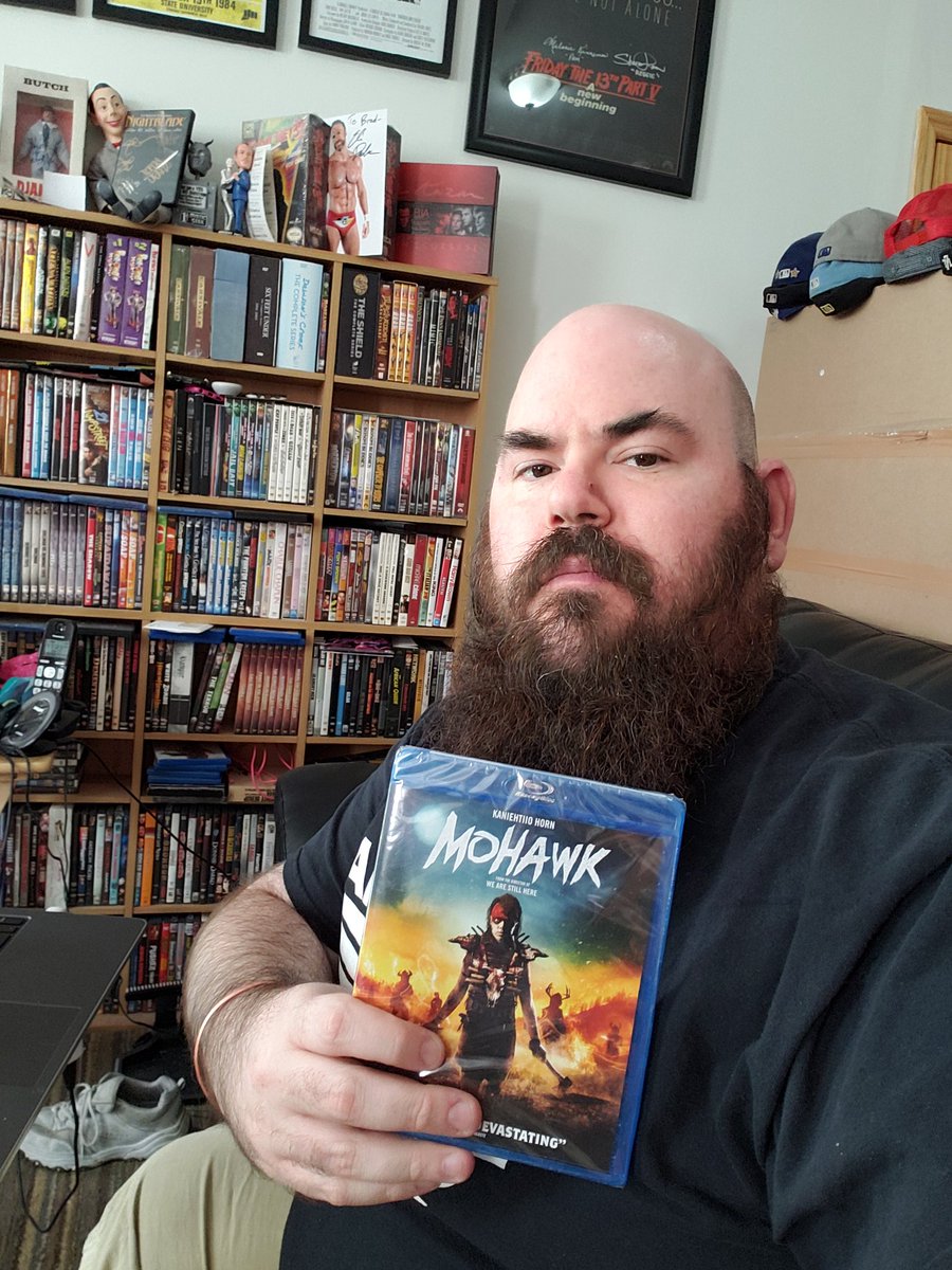 AceOfJoshi's tweet photo. Looking forward to checking out the next movie directed by my friend @tedgeoghegan and featuring @LukeHarperWWE, #Mohawk. @darkskyfilms #SupportIndependentHorror https://t.co/4ZEdR2rGVD