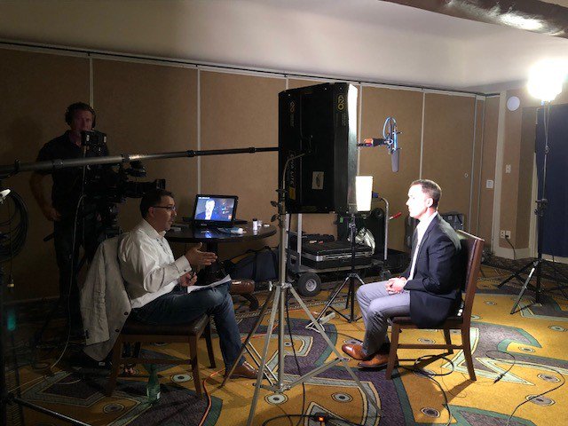 mediamath's tweet image. #BehindtheScenes at @qubole&apos;s #DataPlatforms2018 event yesterday! Our very own VP of #DMP, John Slocum, on camera talking about #MediaMath&apos;s consumer-first philosophy, centered on giving more control and better experiences to consumers. 💥 #advertising