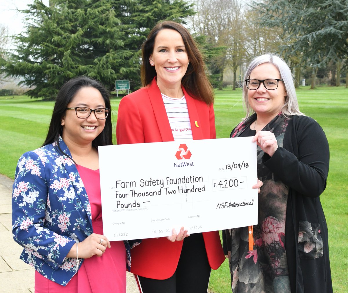 NSF_Agriculture's tweet image. Thank you to our members who converted to direct debit and helped us raise £4,200 for Farm Safety Fountain. We look forward to raising more money for charity this year #givingback #BackBritishFarming