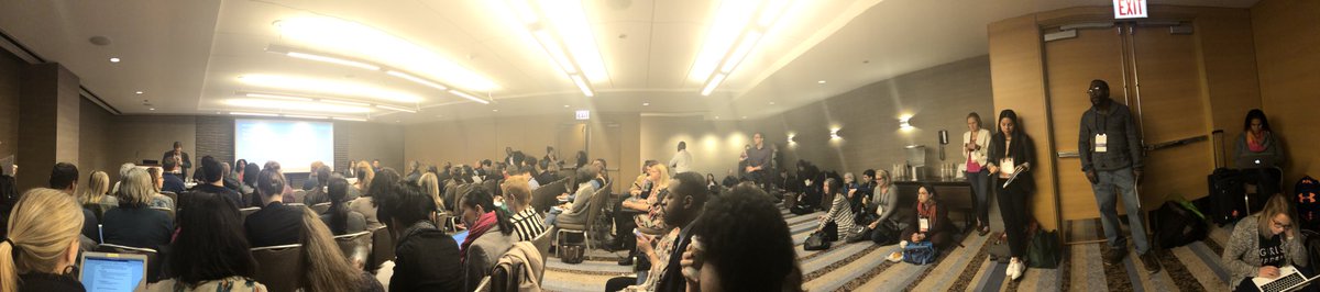 Not enough seats to hold all the #RuralEquity advocates here at #EquitySummit2018! Hey, @policylink, how about more sessions about #RuralCommunities next year?