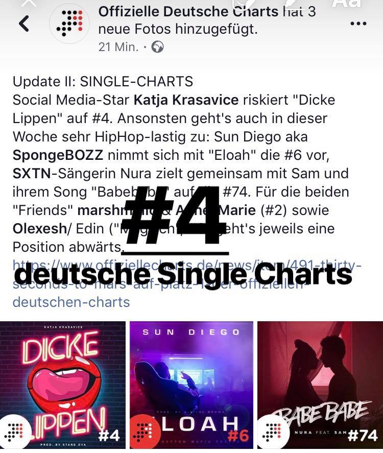 German Single Charts 2018