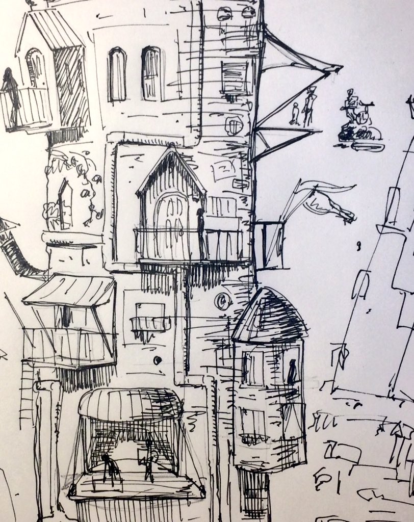 塔の町

#drawing
#Illustration
#pen 