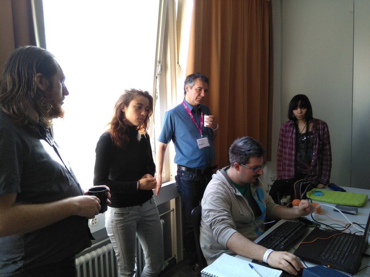 LIFTconference's tweet photo. 2nd day of the #HealthGameJam! All of the participants are still co-creating &amp; designing innovative games to promote respiratory health! We're looking forward to discovering the final projects! #og18 #gamedev #gamedesign @breathinggames https://t.co/BYgJwJ58dG
