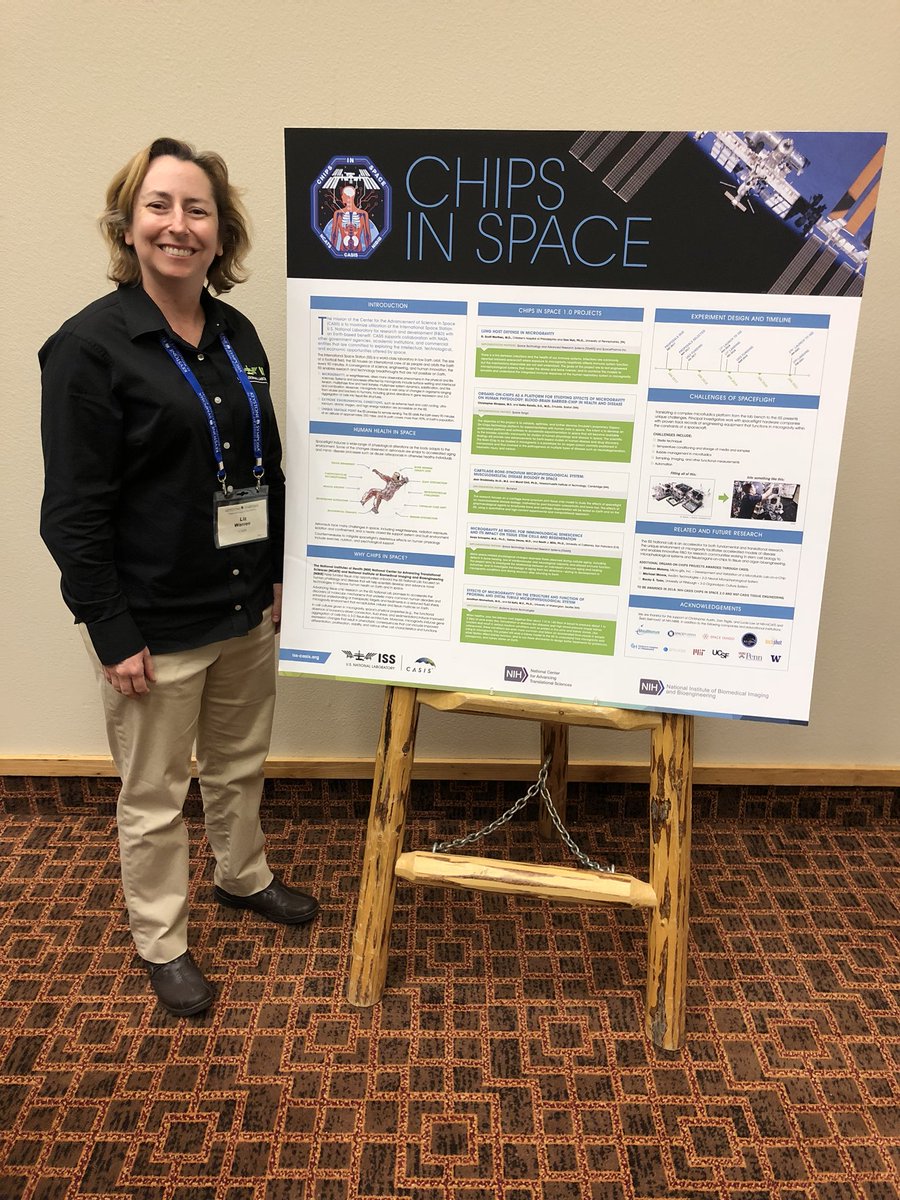 spasmunkey's tweet photo. Thanks to @KeystoneSymp and @ncats_nih_gov for an excellent #KSchips meeting with a fantastic community! I enjoyed talking with everyone about @ISS_CASIS and #ChipsInSpace! https://t.co/xbC0tAKZpW