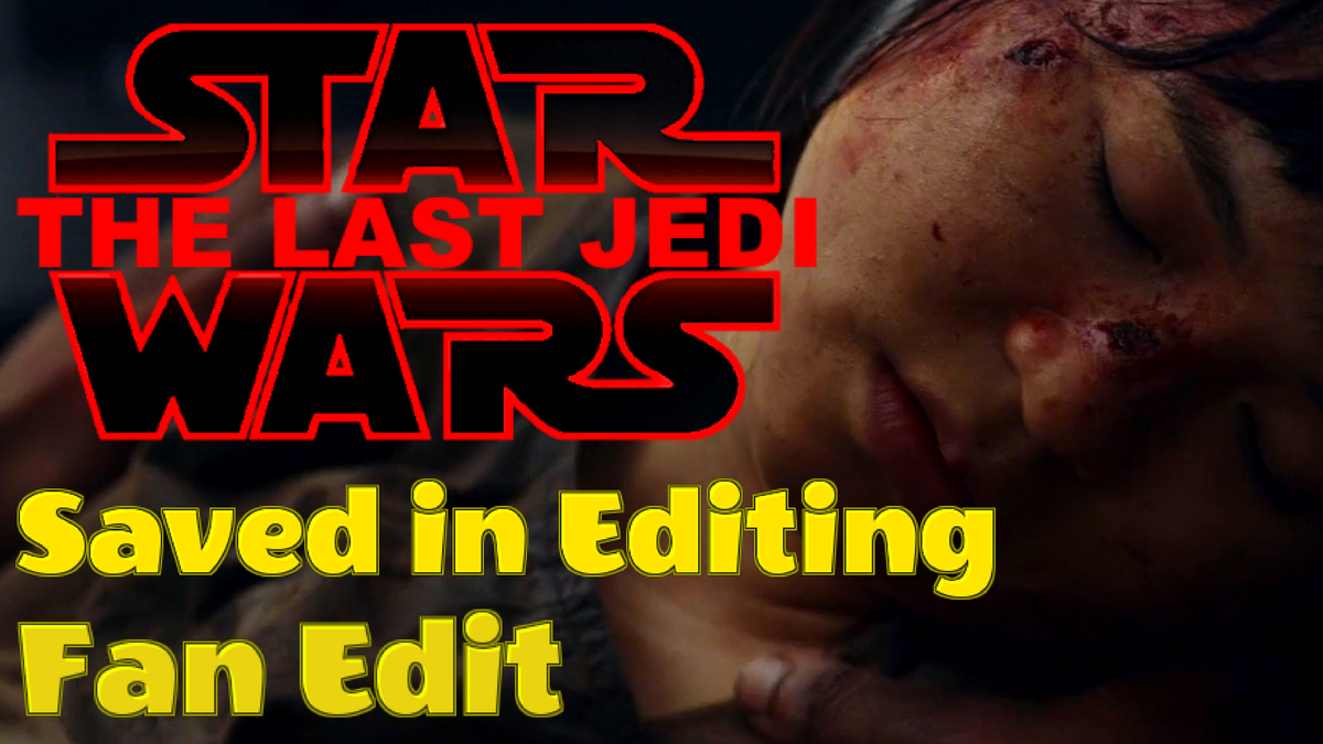 InsertCointent's tweet photo. The Last Jedi Fan Edit Teaser clip 1/3 Rose Passes Out https://t.co/jYQL9PhAcx #StarWars #LastJedi #editing #recut https://t.co/UQbeyFlO09