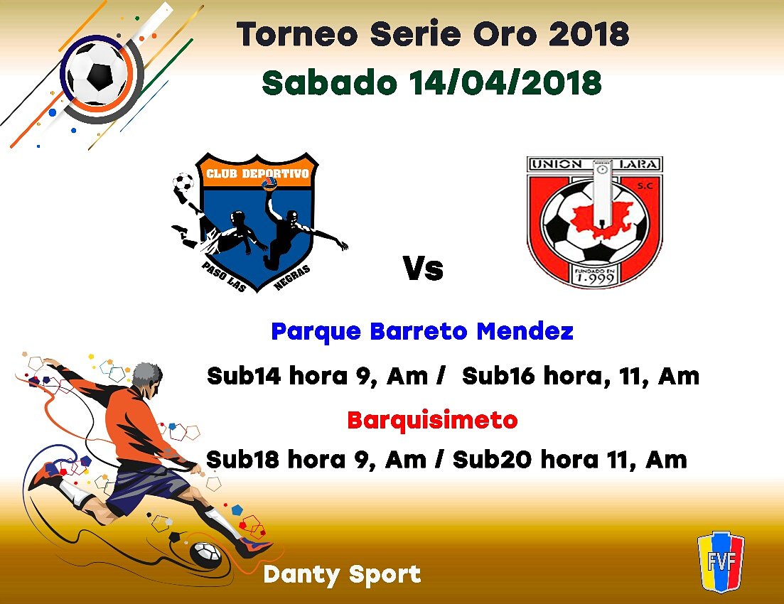 CDPasoLasNegras's tweet photo. Serie Oro 2018 https://t.co/3SqKN0zcRw
