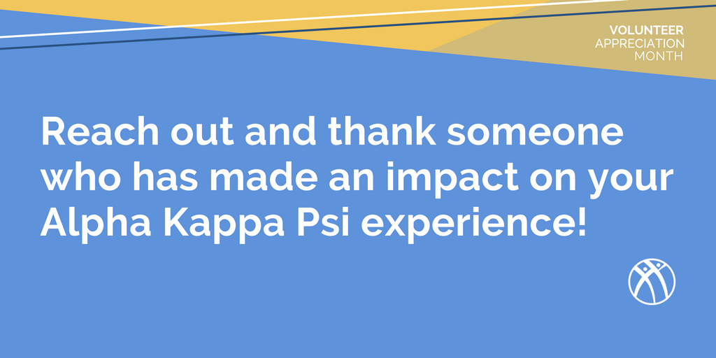 We're almost halfway through Volunteer Appreciation Month. Don't forget to show your thanks to those who have helped you! #Service