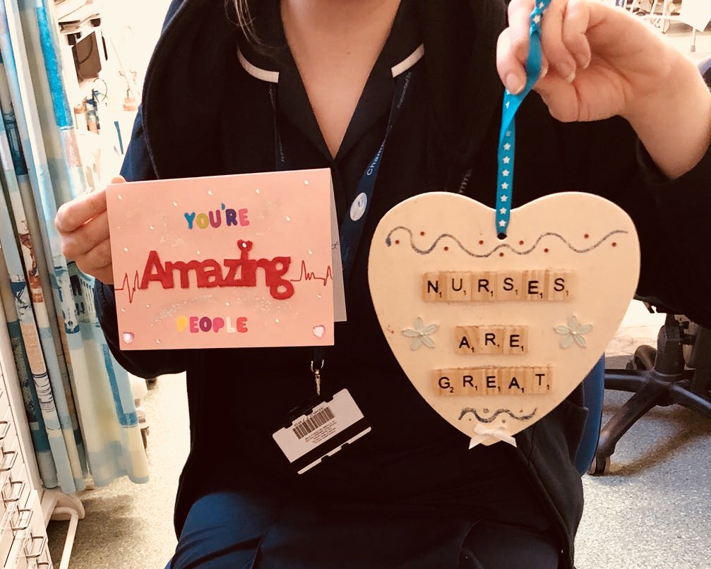 Sarah Walton (@sarahwa94028376) on Twitter photo We received Some lovely homemade gifts from patients and there relatives on lister 1! <a href="/NUH_Respiratory/">NUHRespiratory</a> <a href="/NUHMedicine/">NUH Medicine</a> @TeamNUH We received Some lovely homemade gifts from patients and there relatives on lister 1! <a href="/NUH_Respiratory/">NUHRespiratory</a> <a href="/NUHMedicine/">NUH Medicine</a> @TeamNUH