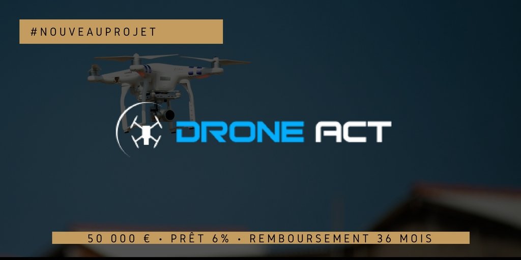 myOptions_co's tweet photo. #Nouveauprojet | @DroneAct, concepteur de #drones sur-mesure à destination des professionnels et spécialiste de l'#impression3D, en campagne de #crowdfunding sur @myOptions_co. 
Prêtez entre 50 et 2 000 € pour contribuer à leur développement :
➡️https://t.co/ikUqUhgSsE https://t.co/jtikll4d6F