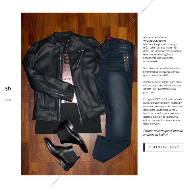 revista_post's tweet photo. #segundo #ganador #POSTLOOK 2018 !!! Felicitaciones #MartínVarelaDelCampo @MartinVdC #looklab.uy 

Hacé como él y ganá una #entradadoble para la alfombra verde y #frontrow para dos personas en un desfile a elección de la próxima edición @MolaEvento ! 

https://t.co/yTBn6UOxAk https://t.co/KweHc2g2cs