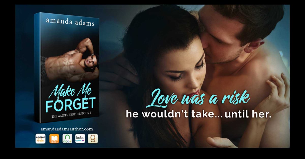 AmandaAdamsAuth's tweet photo. He thought was was fearless, until he met her. MAKE ME FORGET by AMANDA ADAMS @AmazonWorldwide- https://t.co/cEY10jQSp4 @iBooks- https://t.co/2tFZcRFyB8 @nookBN- https://t.co/LdVQG1iKlY  #romance https://t.co/AnTOUn0vAq