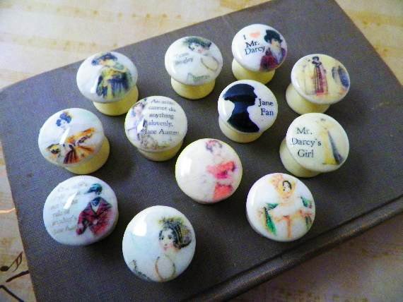 ruralgals's tweet image. Decorative Knobs Feauring Jane Austen Characters for your Dresser Drawers or Cabinet Doors. 1 Inch Knobs. Choose Your Favorite Character etsy.me/2seEBqM #shabbychic #officesupplies #decoupageknobs #Etsy #shabbyframesets #countrygirls #DrawerKnobs