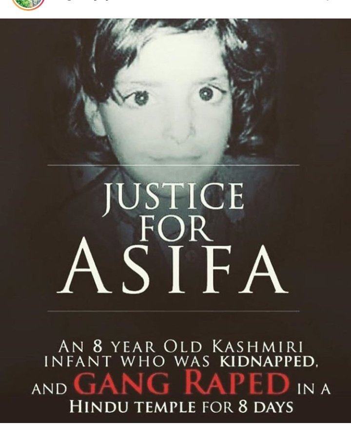 ShanuRawat14's tweet photo. Justice for asifa.. https://t.co/wp8SuuGgKJ